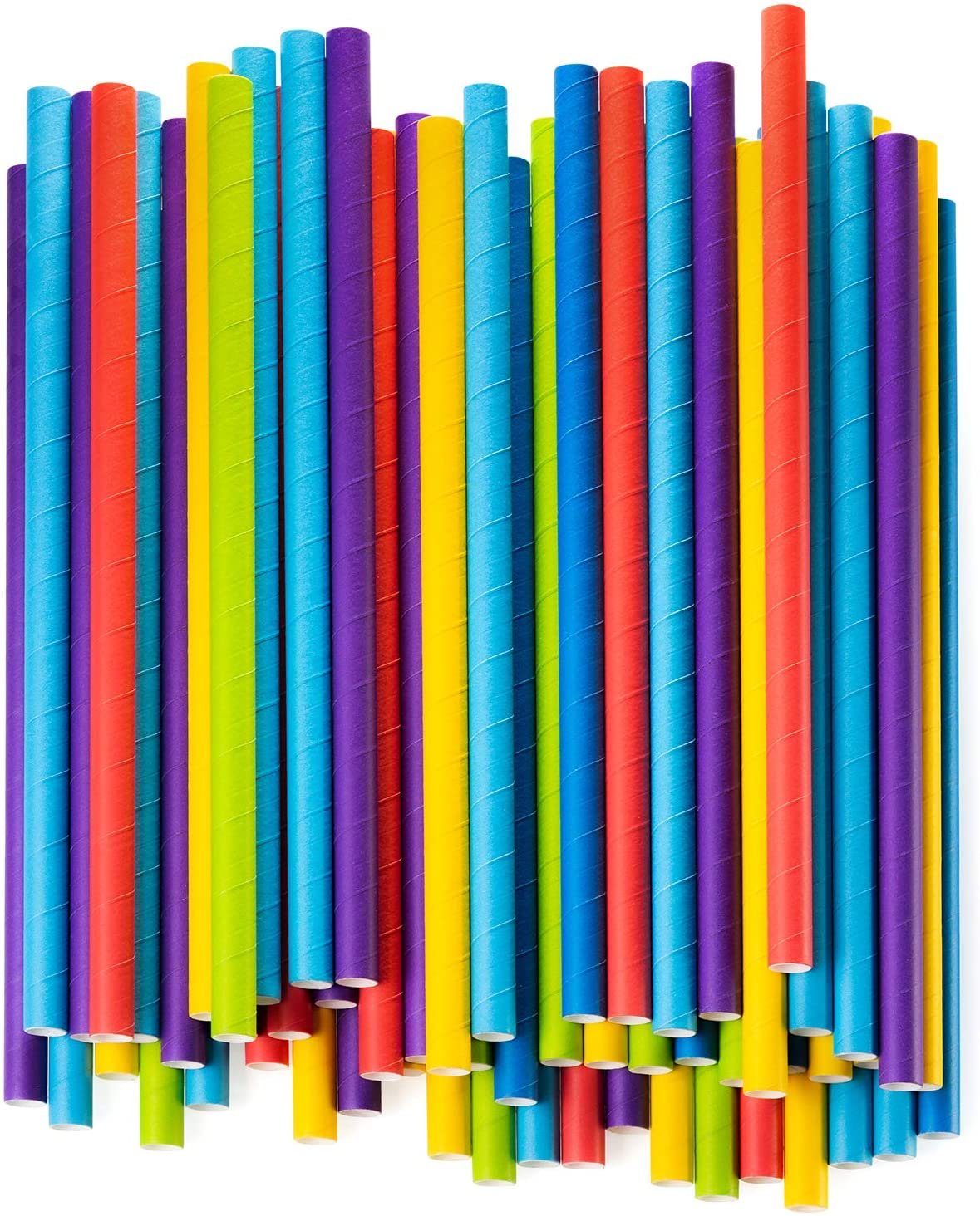 [Case of 2000] 10 mm Paper Smoothie Straws